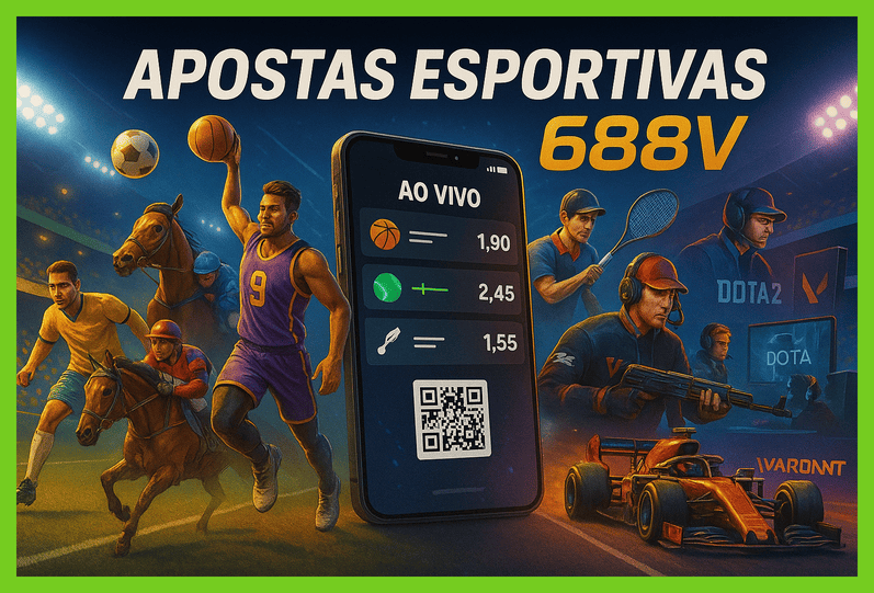Aposte em apostas esportivas no cassino online 688V