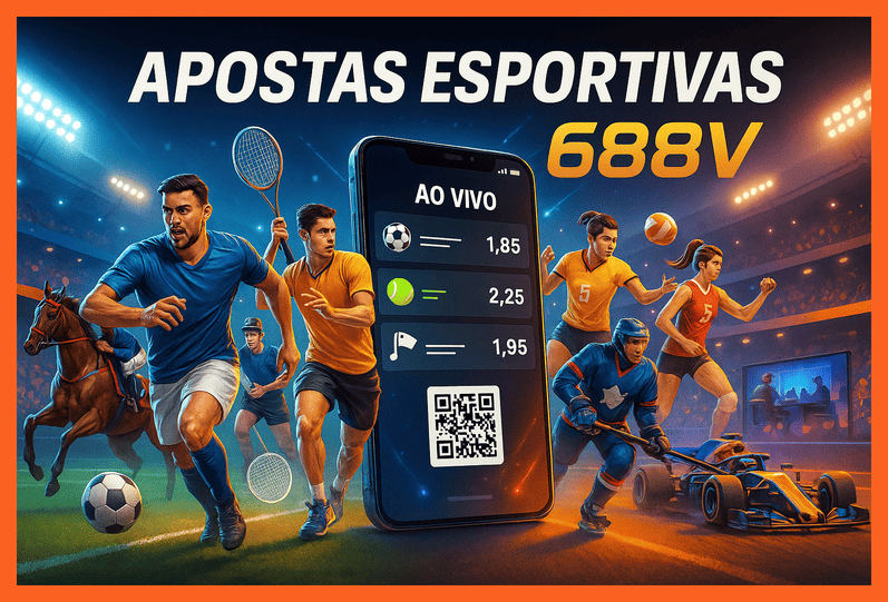 Apostas esportivas no cassino online 688V